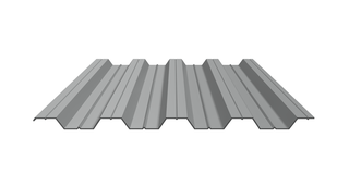 Профлист НС-44 1000/1070 мм х 0,8 мм (оцинкованный)
