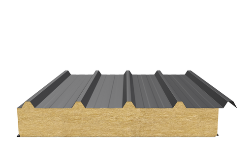 Кровельная сэндвич-панель (минеральная вата) 150 мм х 1000 мм