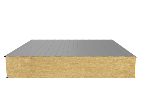 Стеновая сэндвич-панель (минеральная вата) 200 мм х 1000 мм (Трапеция)