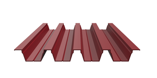 Профлист Н-75 750/800 мм х 0,85 мм (цветной)