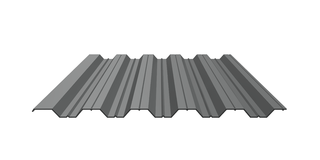 Профлист HС-35 1000/1060 мм х 0,8 мм (цветной)